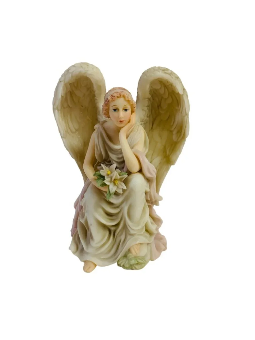 Vintage Seraphim Classics Ophelia Heart Seeker 67089 Roman Inc Angel Romantic